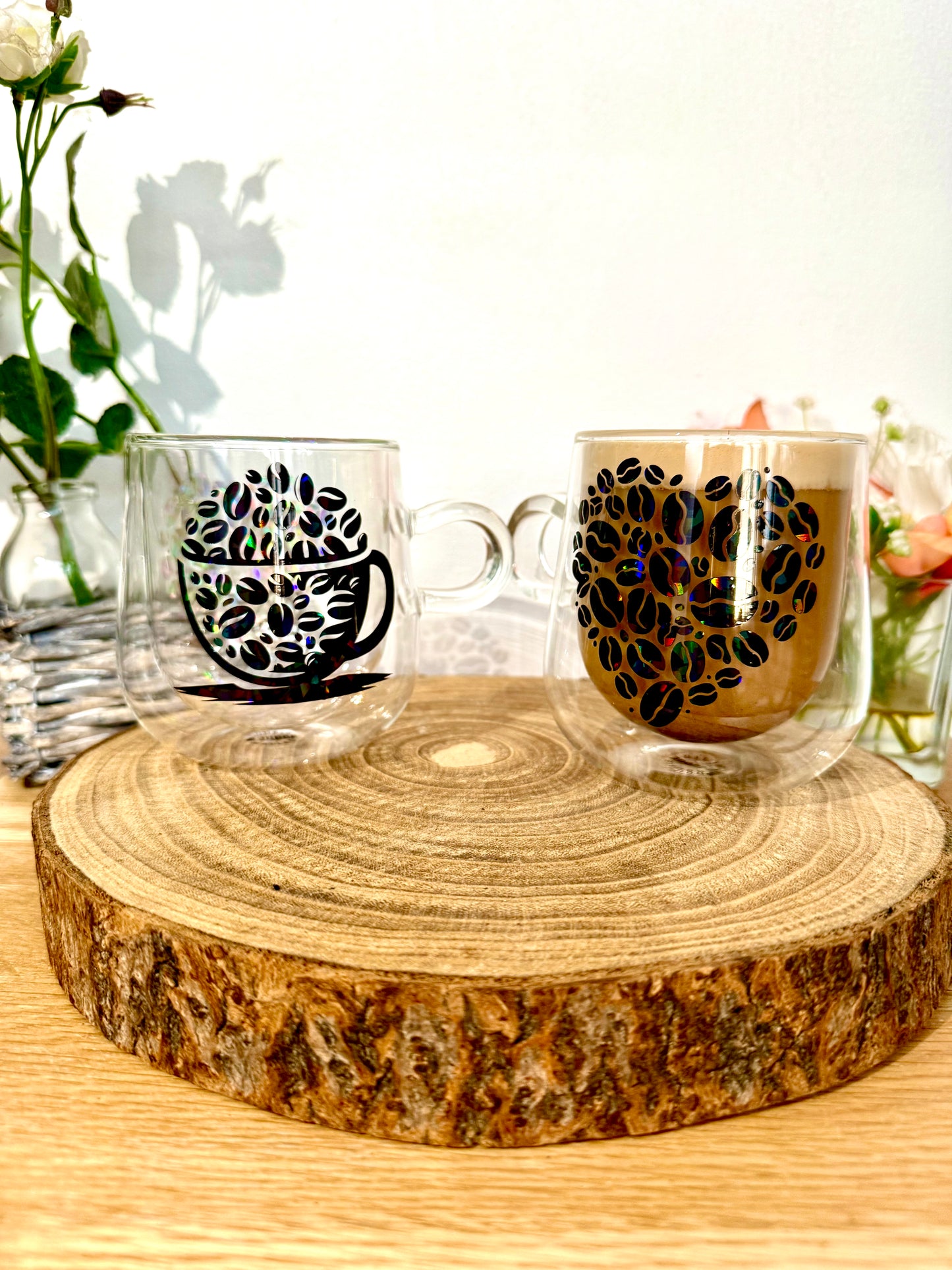 Double Walled Glass Cups – Set of 2 (275ml)