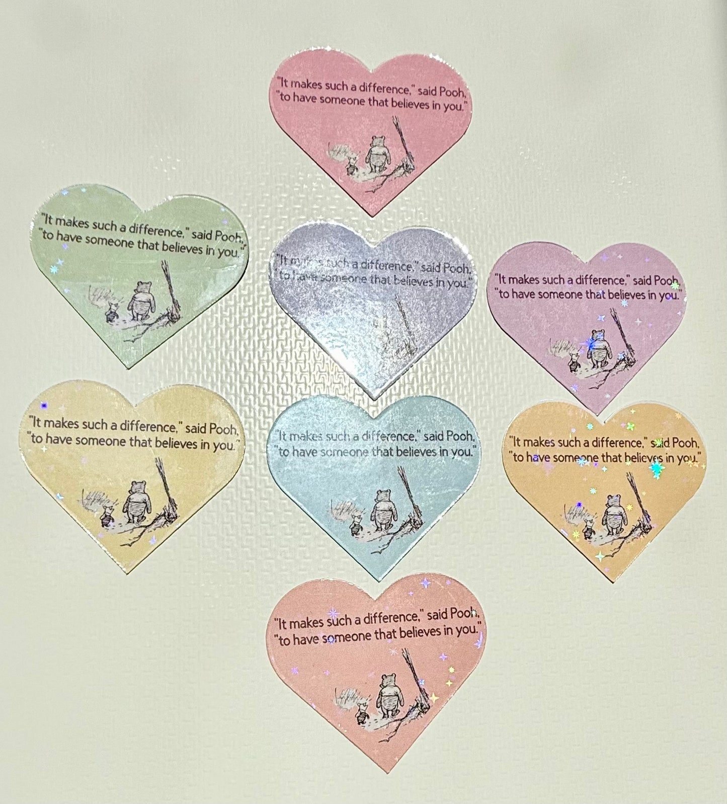 Winnie-the-Pooh Heart Magnet - A. A. Milne