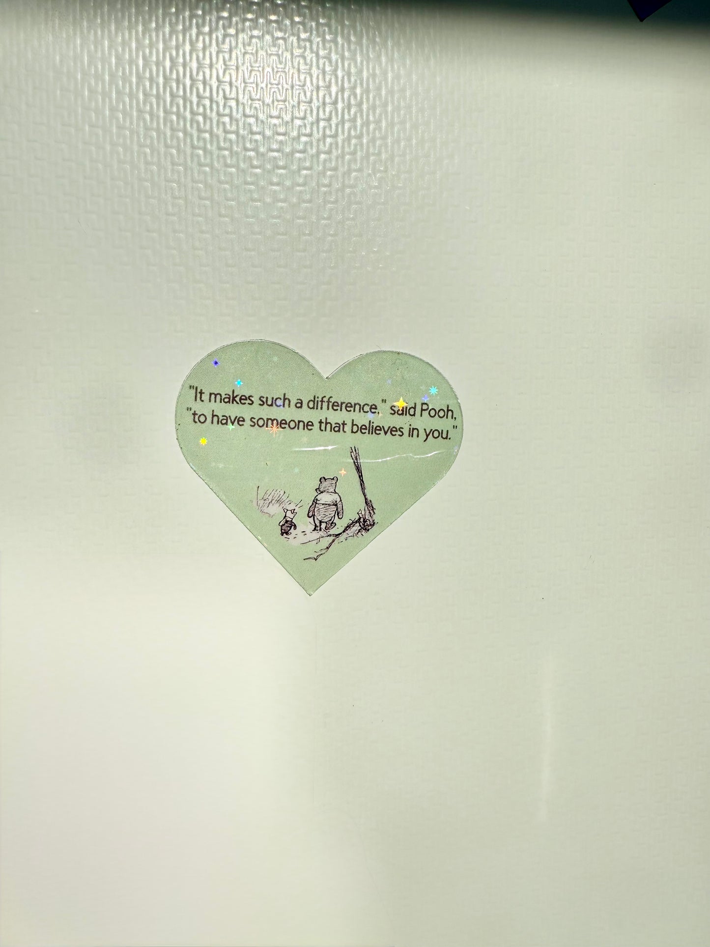 Winnie-the-Pooh Heart Magnet - A. A. Milne