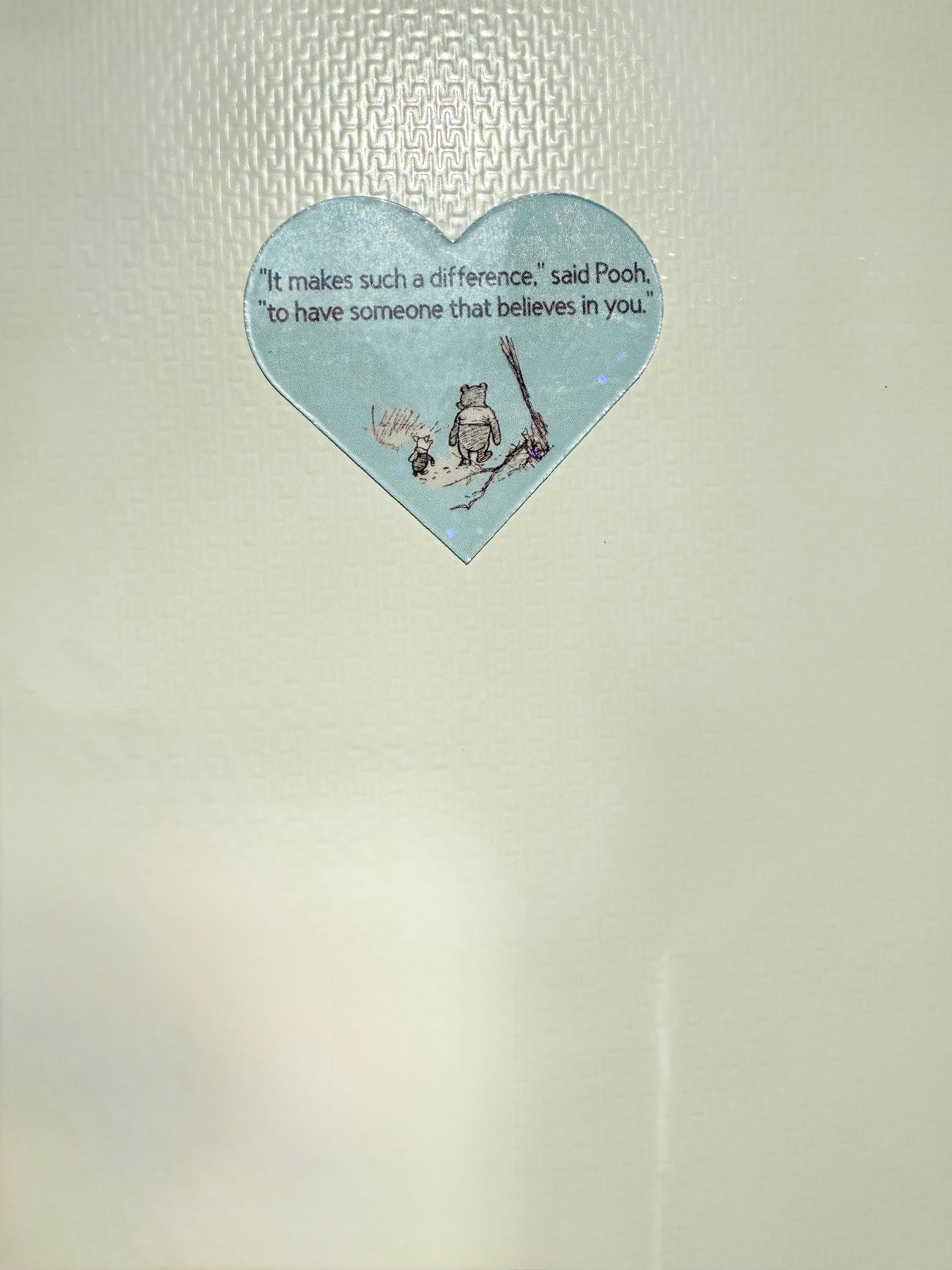 Winnie-the-Pooh Heart Magnet - A. A. Milne