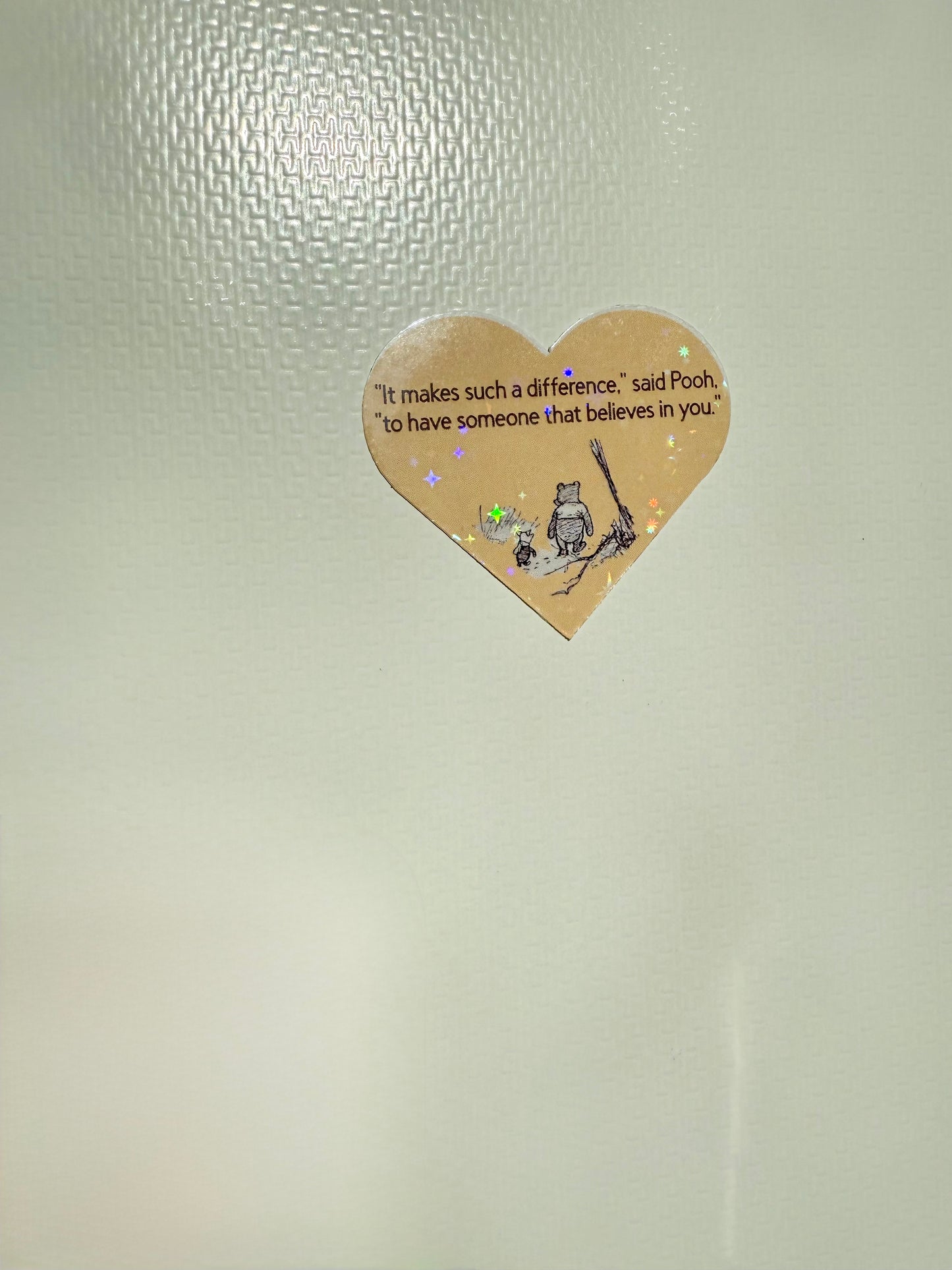 Winnie-the-Pooh Heart Magnet - A. A. Milne