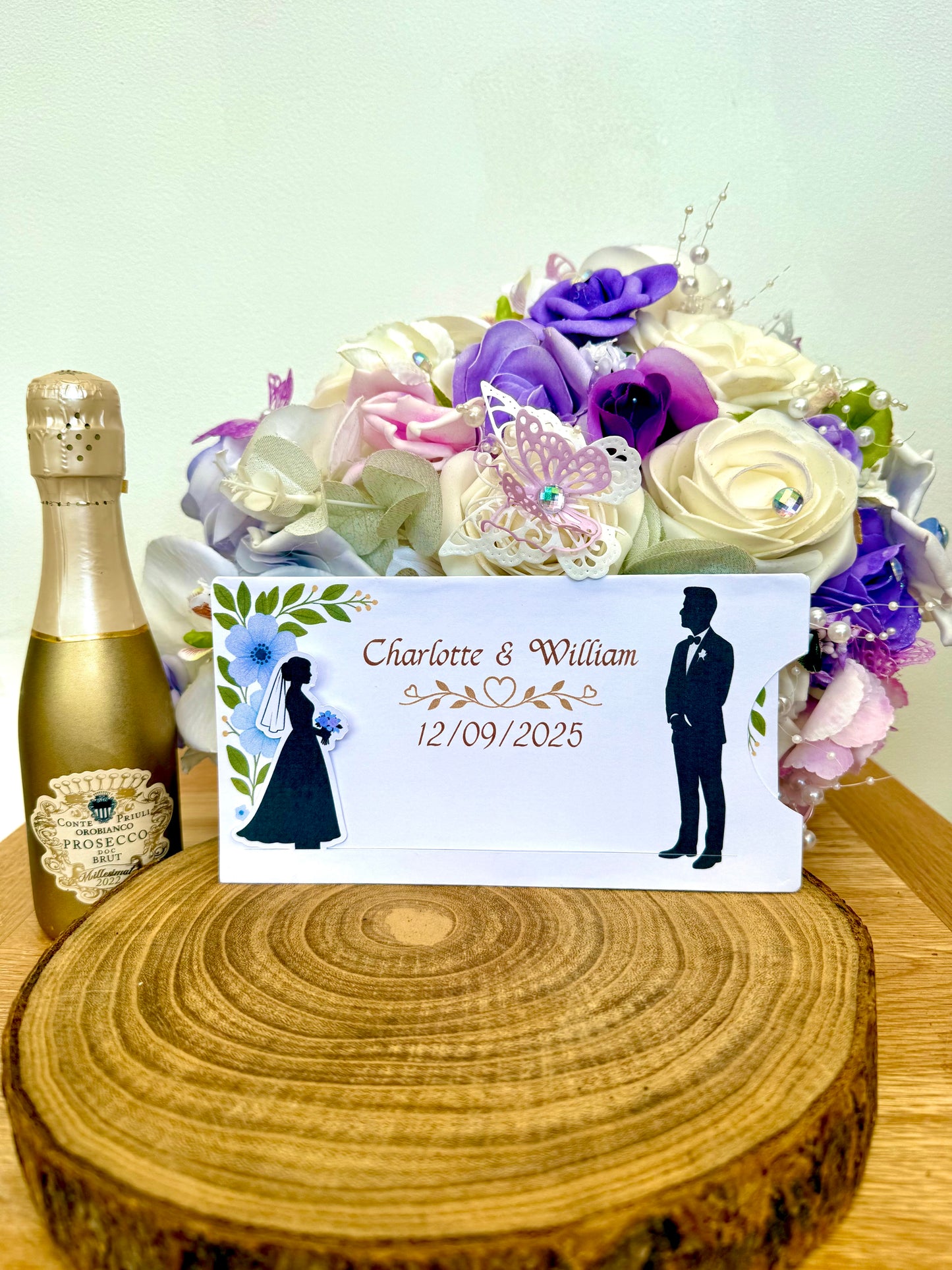 "Slide Into Forever" Wedding Invitation