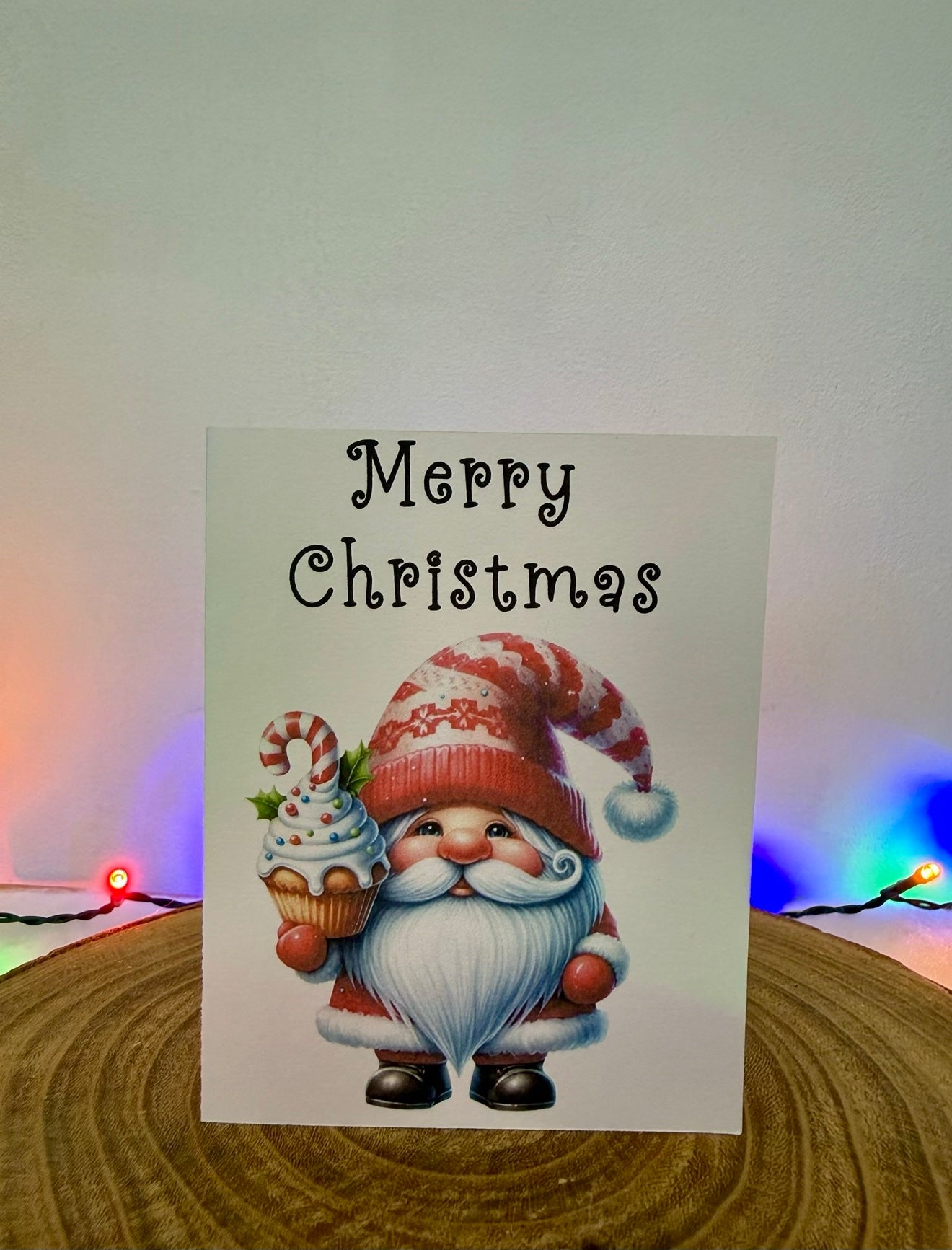 Candy Cane Gonk Collection – Set of 10 Christmas Cards with Envelopes