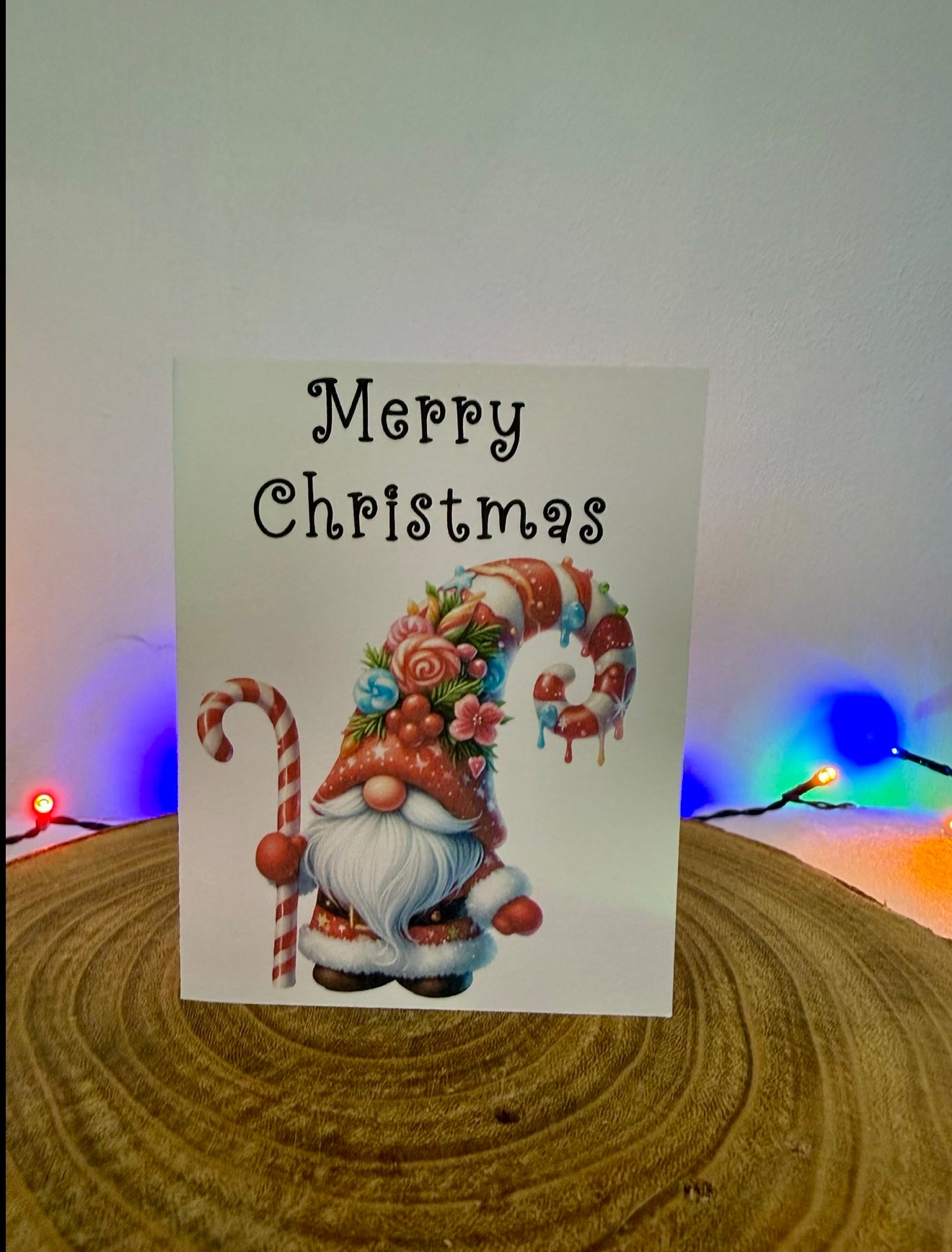 Candy Cane Gonk Collection – Set of 10 Christmas Cards with Envelopes