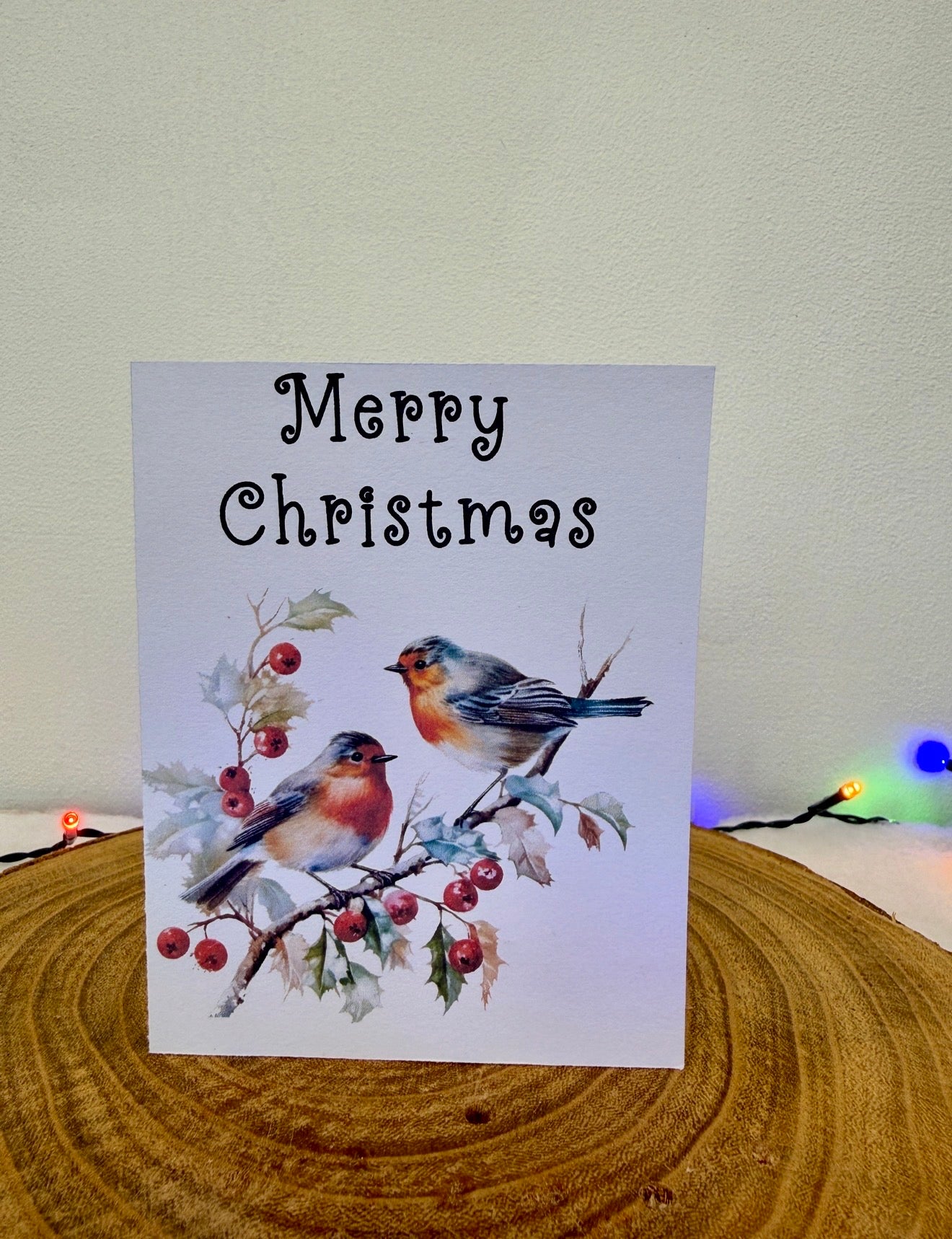 Classic Christmas Collection – Set of 10 Christmas Cards with Brown Envelopes