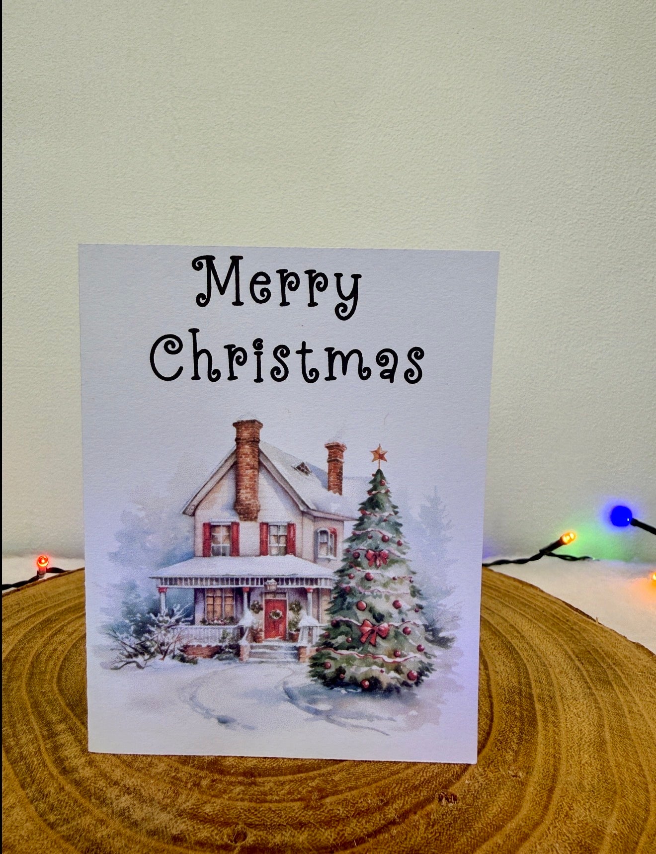 Classic Christmas Collection – Set of 10 Christmas Cards with Brown Envelopes