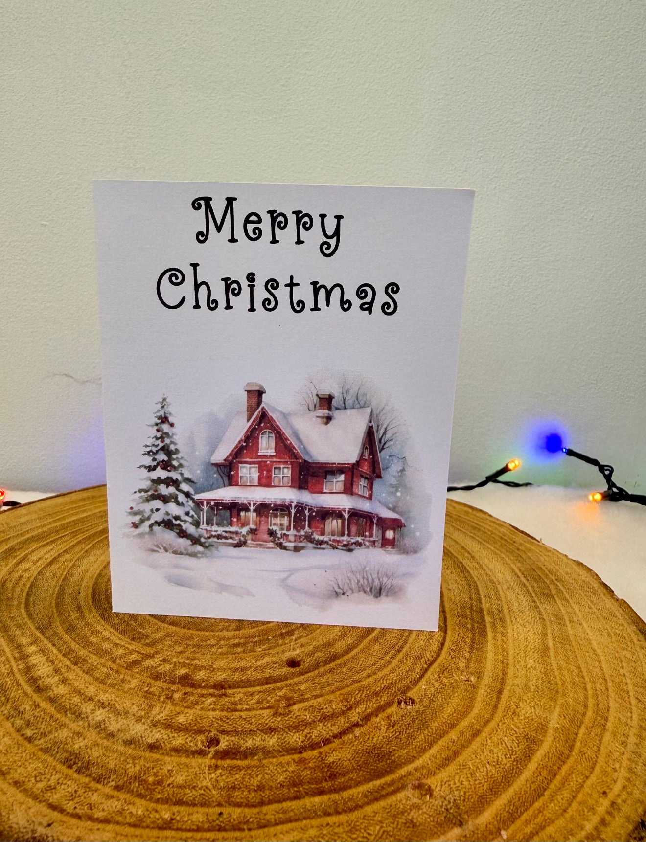 Classic Christmas Collection – Set of 10 Christmas Cards with Brown Envelopes