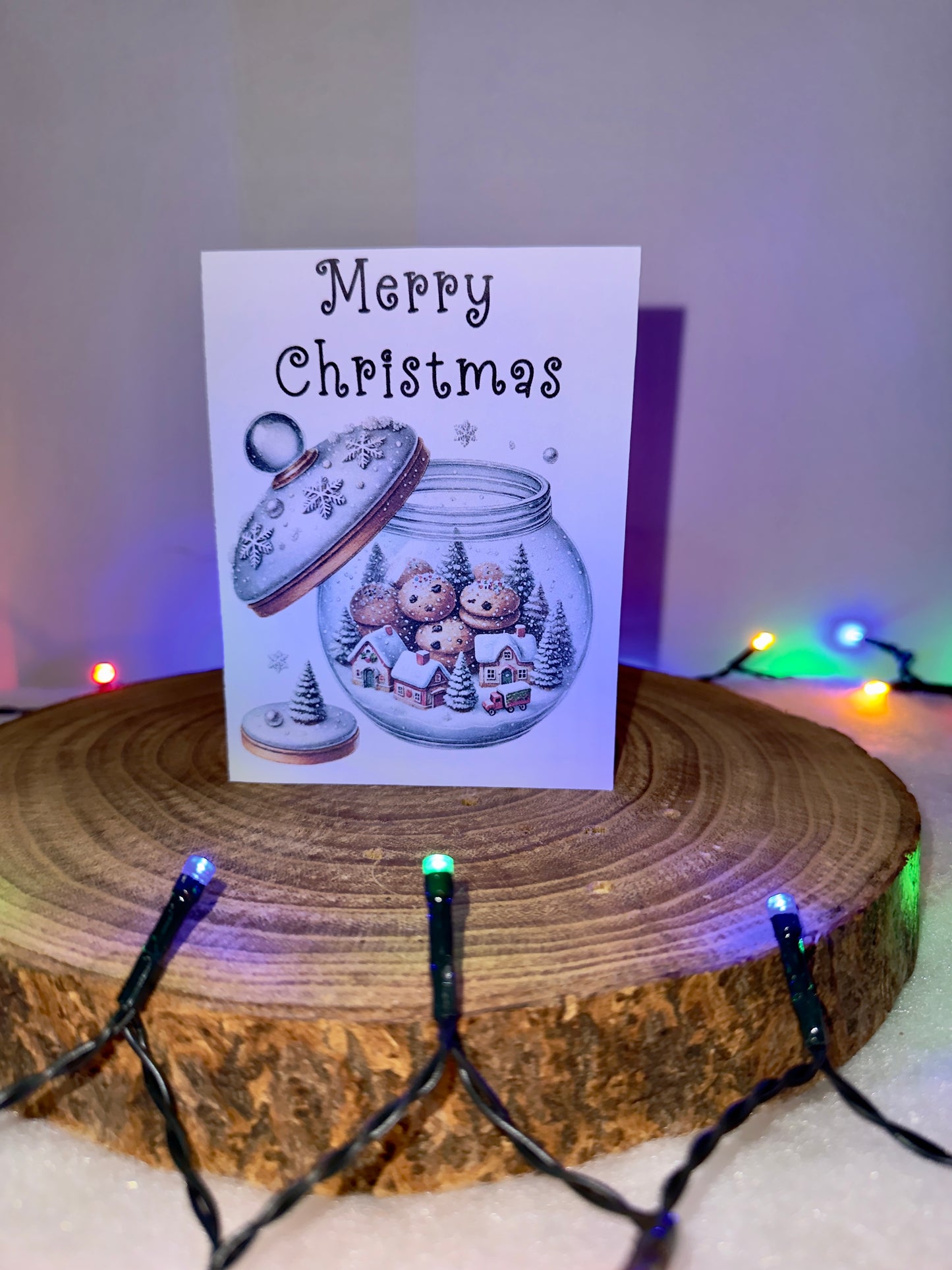 Cookie Jar Christmas Collection – Set of 6 Festive Cards with Envelopes