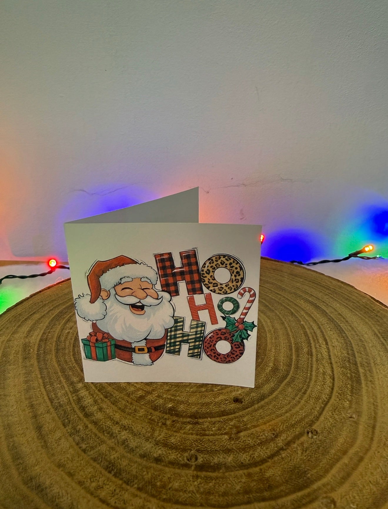 Festive Fun Cards – Set of 10 Small Christmas Cards with Colour Envelopes