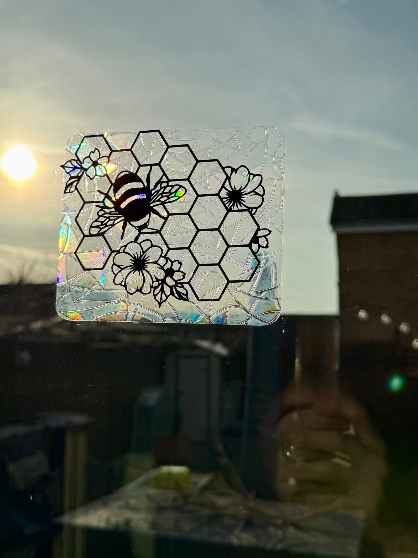 Bumble Bee Window Sun Catcher
