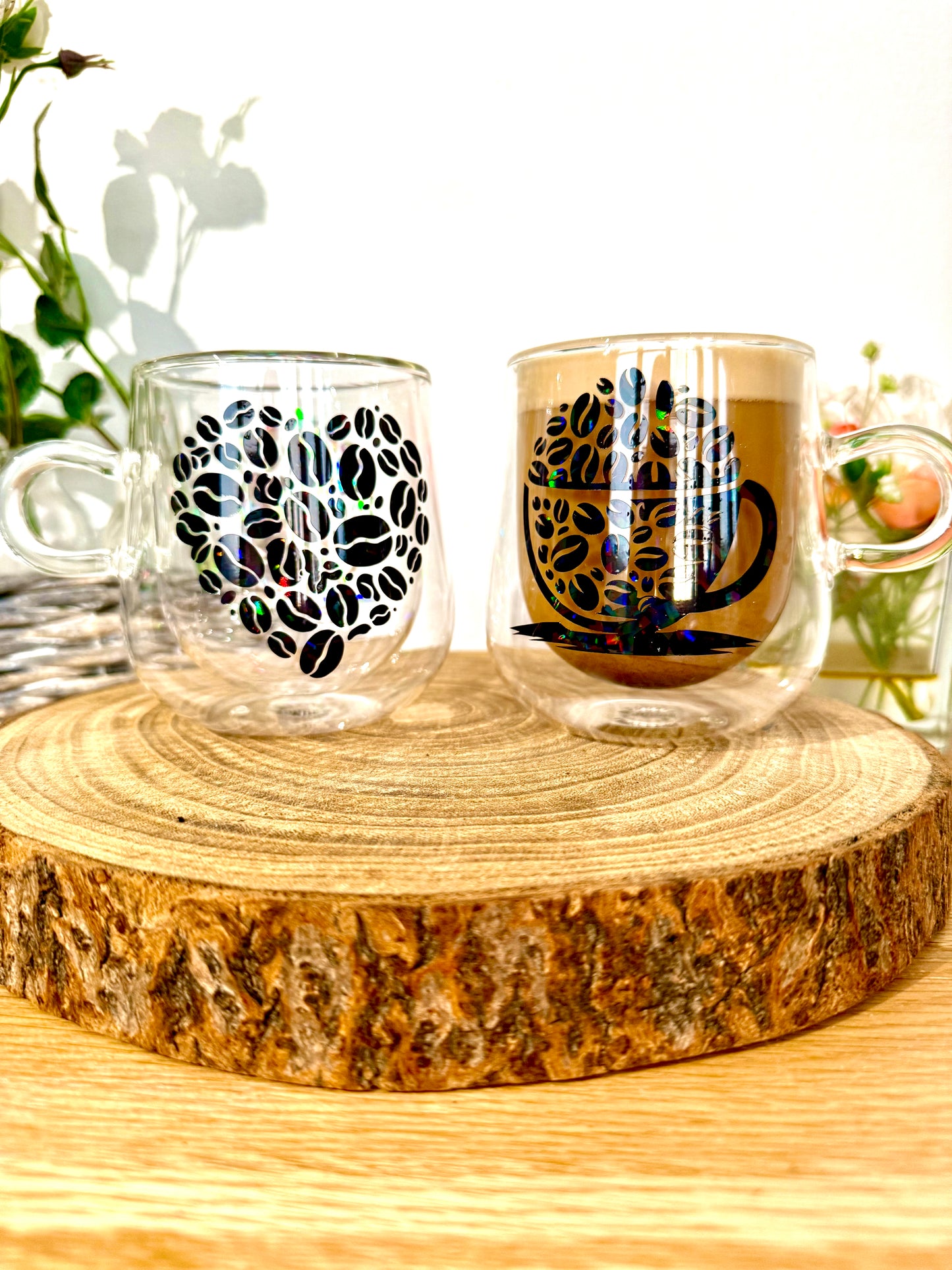 Double Walled Glass Cups – Set of 2 (275ml)