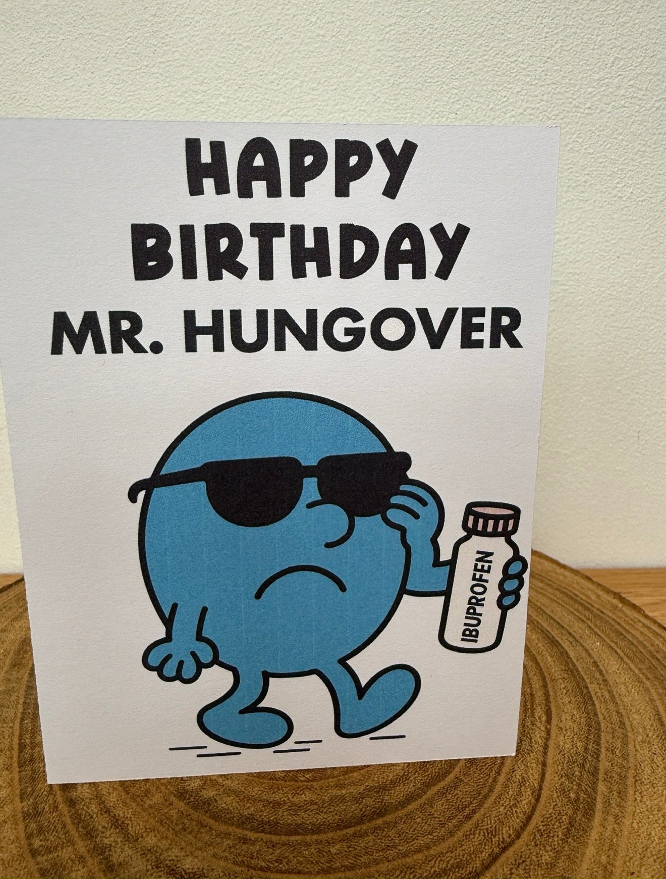 Mister & Misschief – Mr. Hungover Birthday Card (Funny Adult Humour)