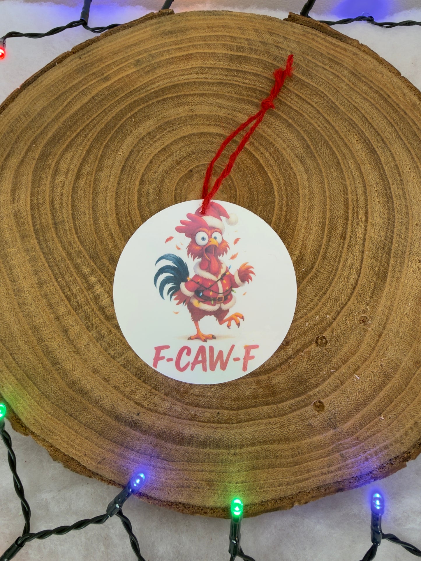 Naughty Noel Adult Christmas Tree Decorations – Funny Festive Ornaments (8cm Shimmer Finish)