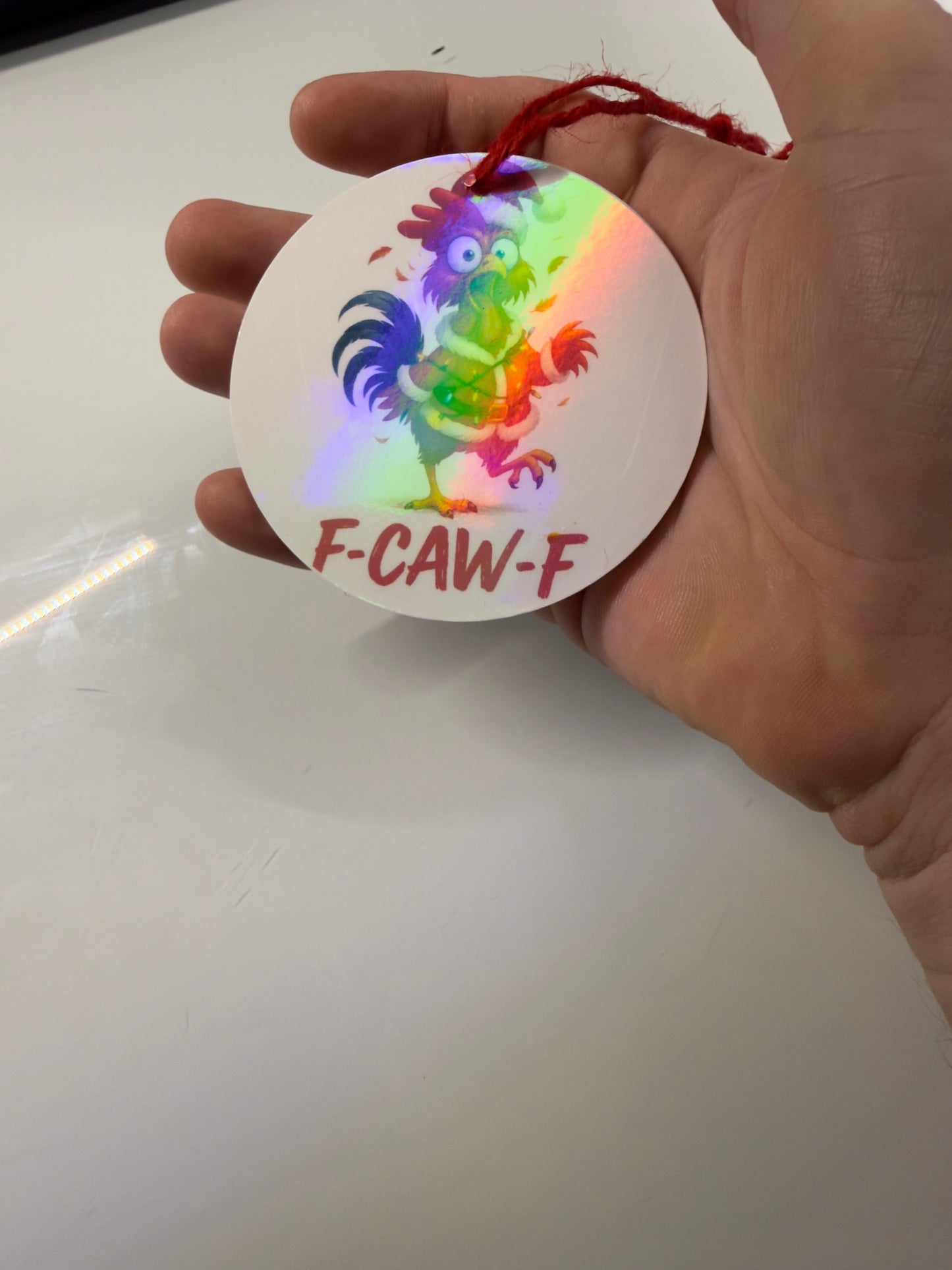 Naughty Noel Adult Christmas Tree Decorations – Funny Festive Ornaments (8cm Shimmer Finish)