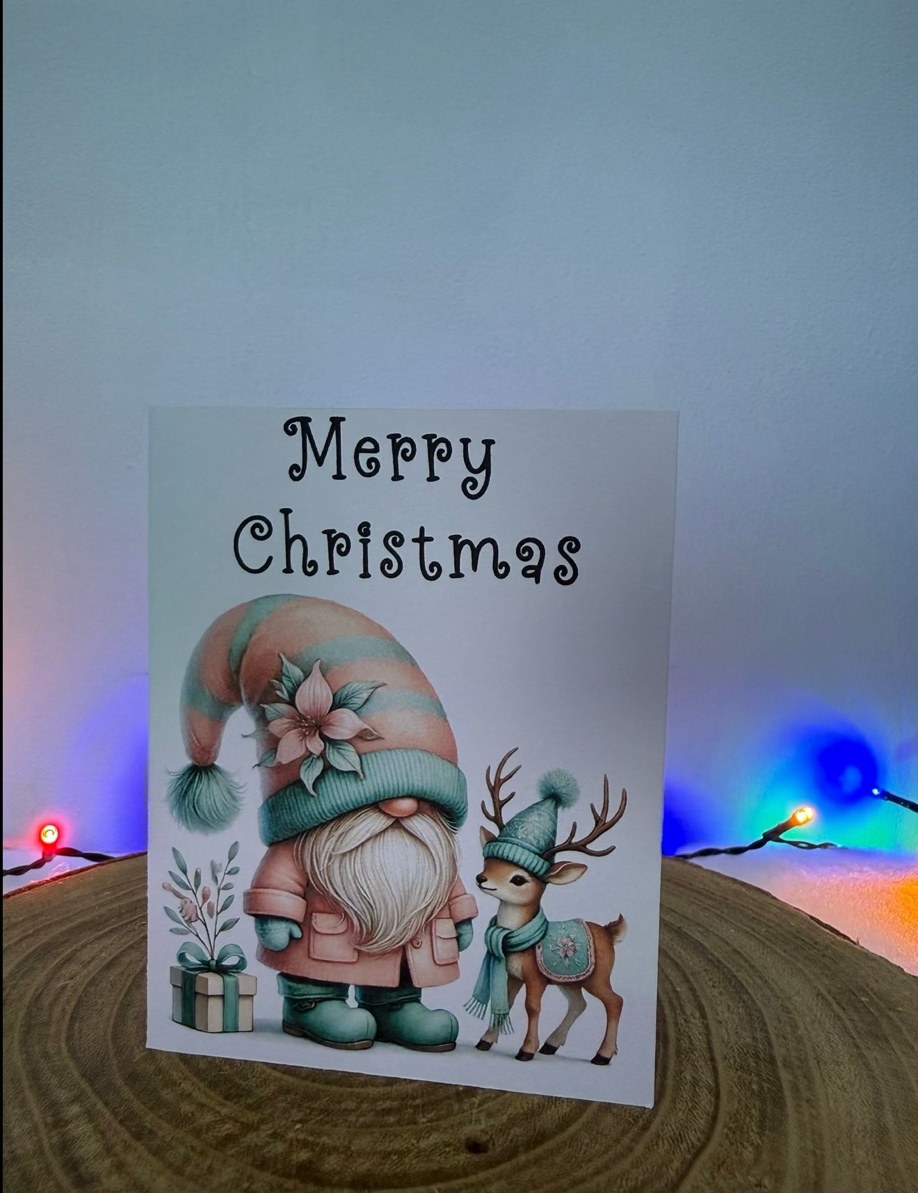 Pastel Gonk Collection – Set of 10 Christmas Cards with Envelopes