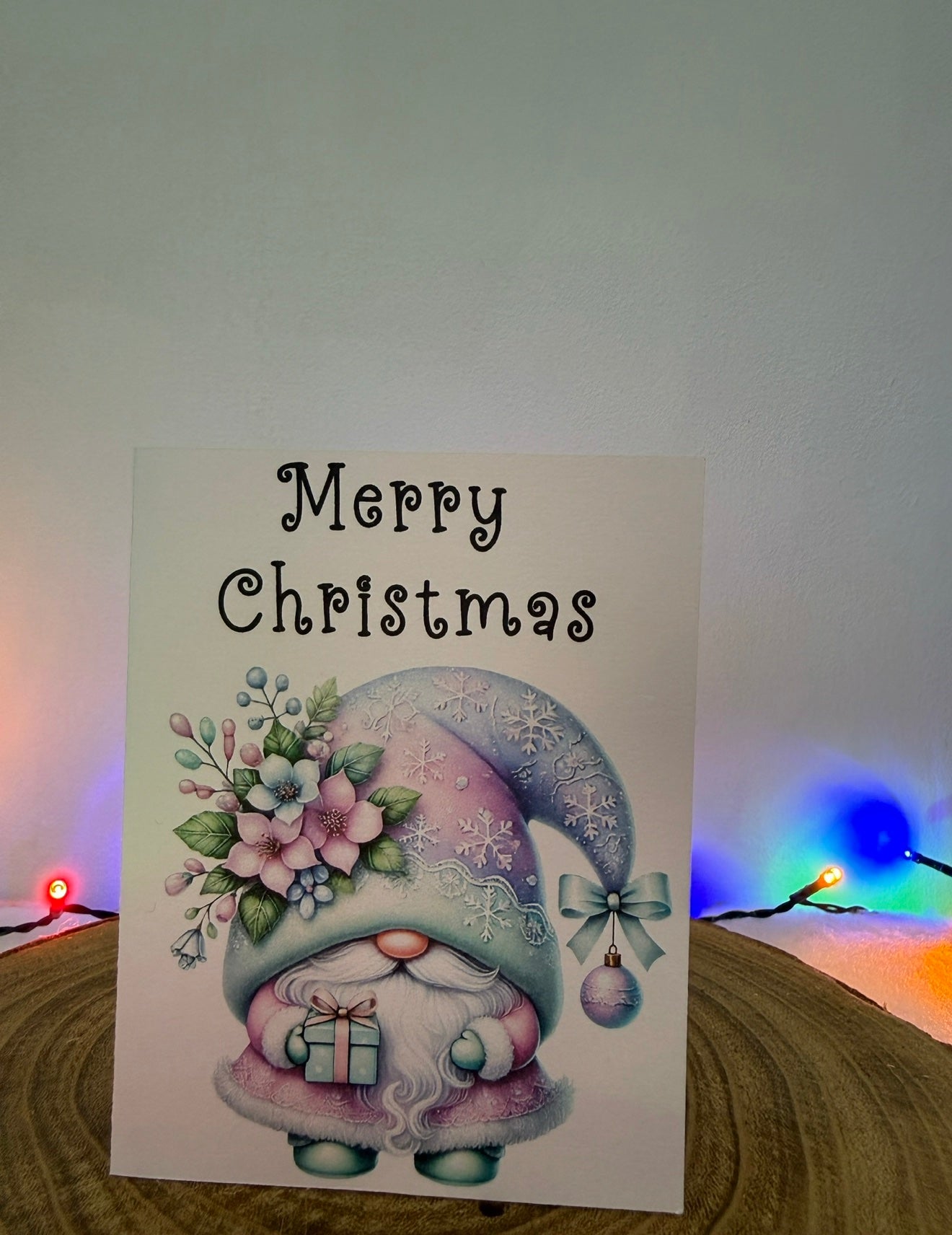 Pastel Gonk Collection – Set of 10 Christmas Cards with Envelopes