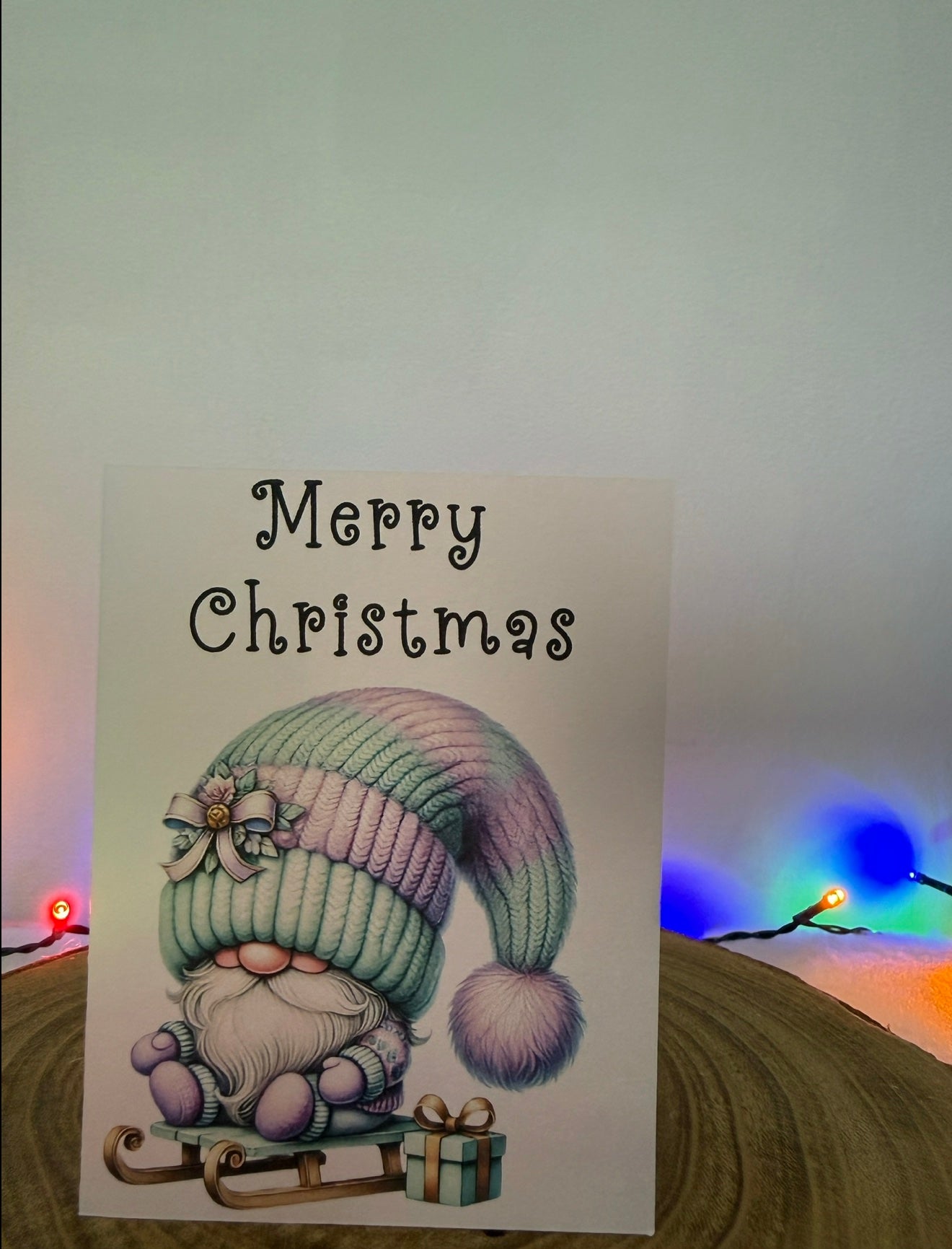 Pastel Gonk Collection – Set of 10 Christmas Cards with Envelopes