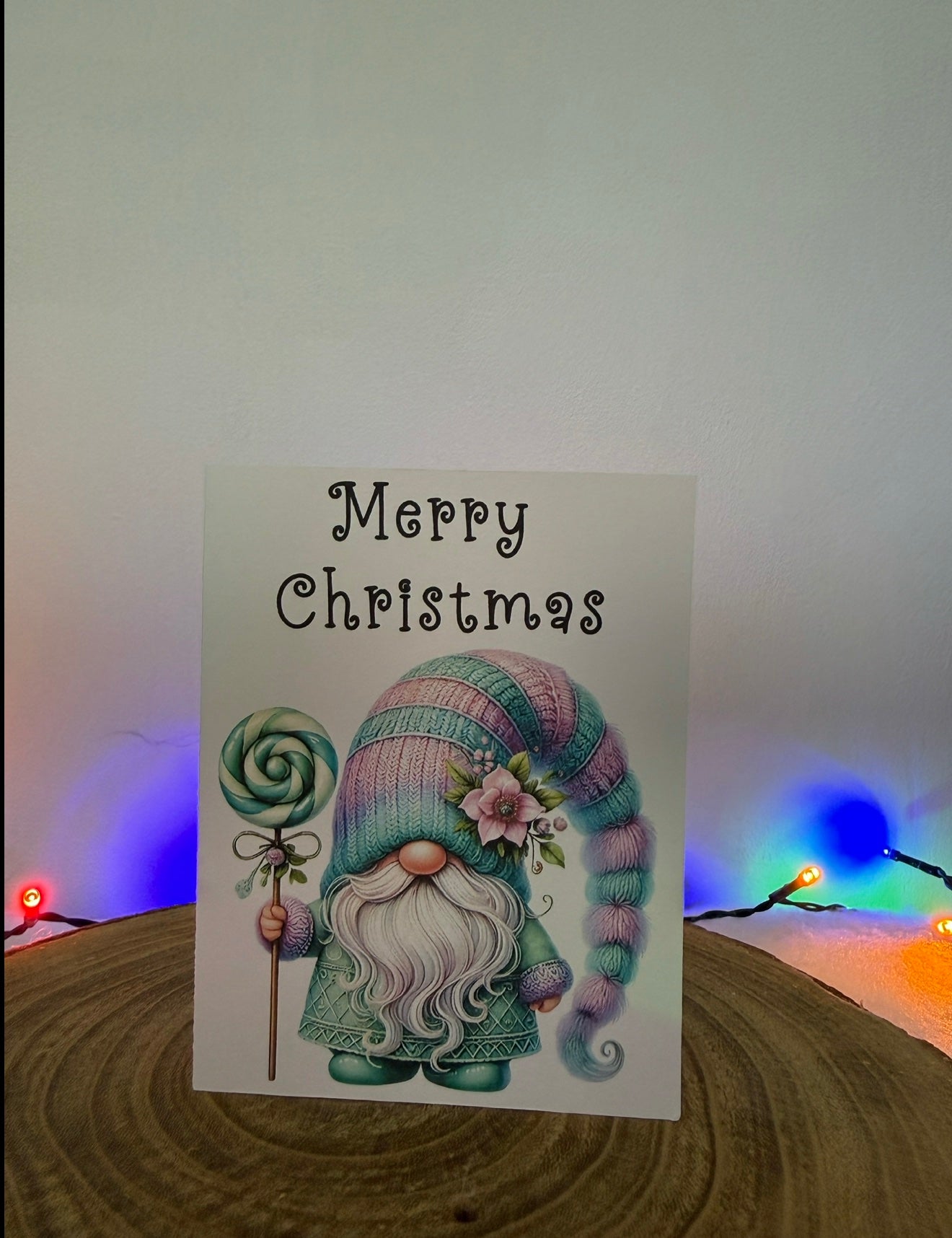 Pastel Gonk Collection – Set of 10 Christmas Cards with Envelopes