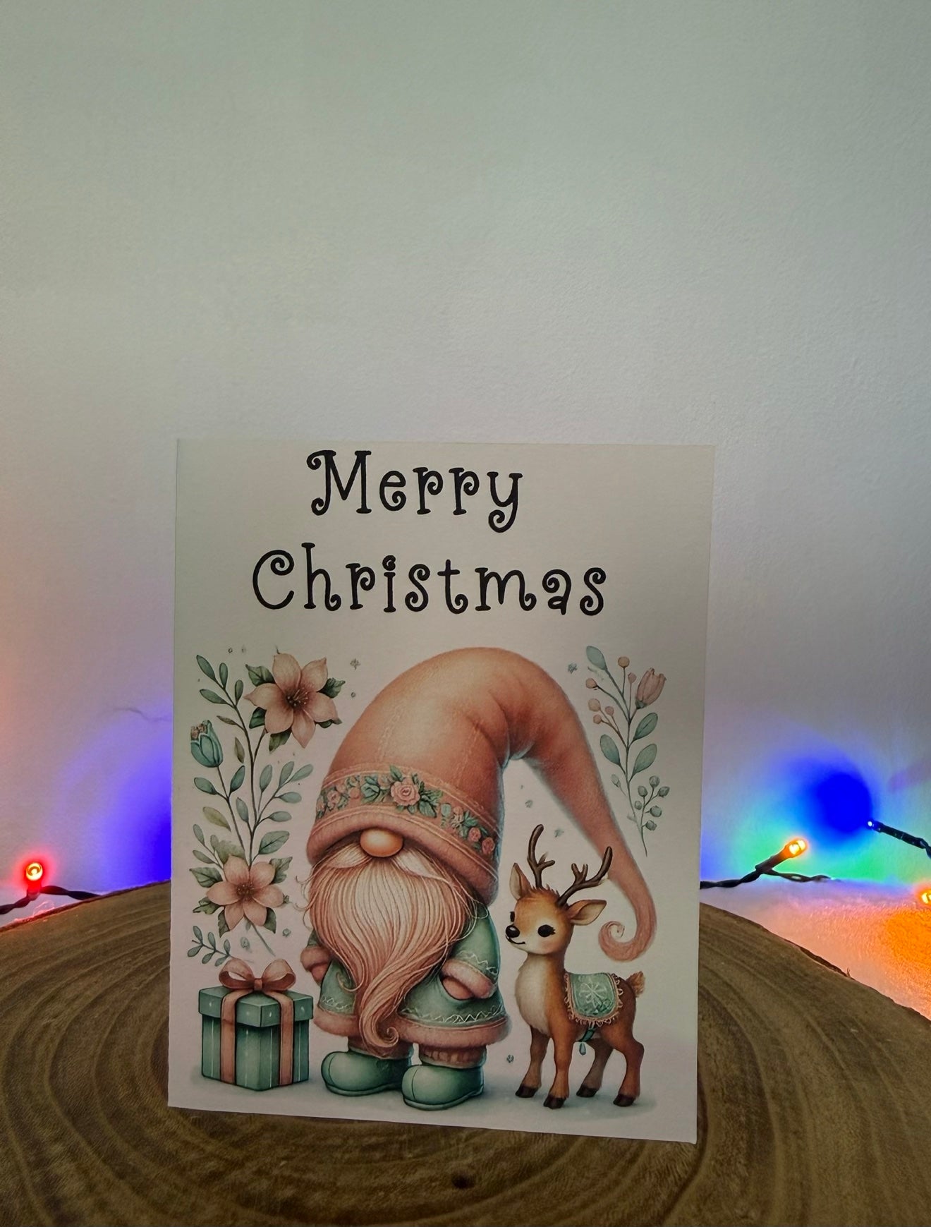 Pastel Gonk Collection – Set of 10 Christmas Cards with Envelopes