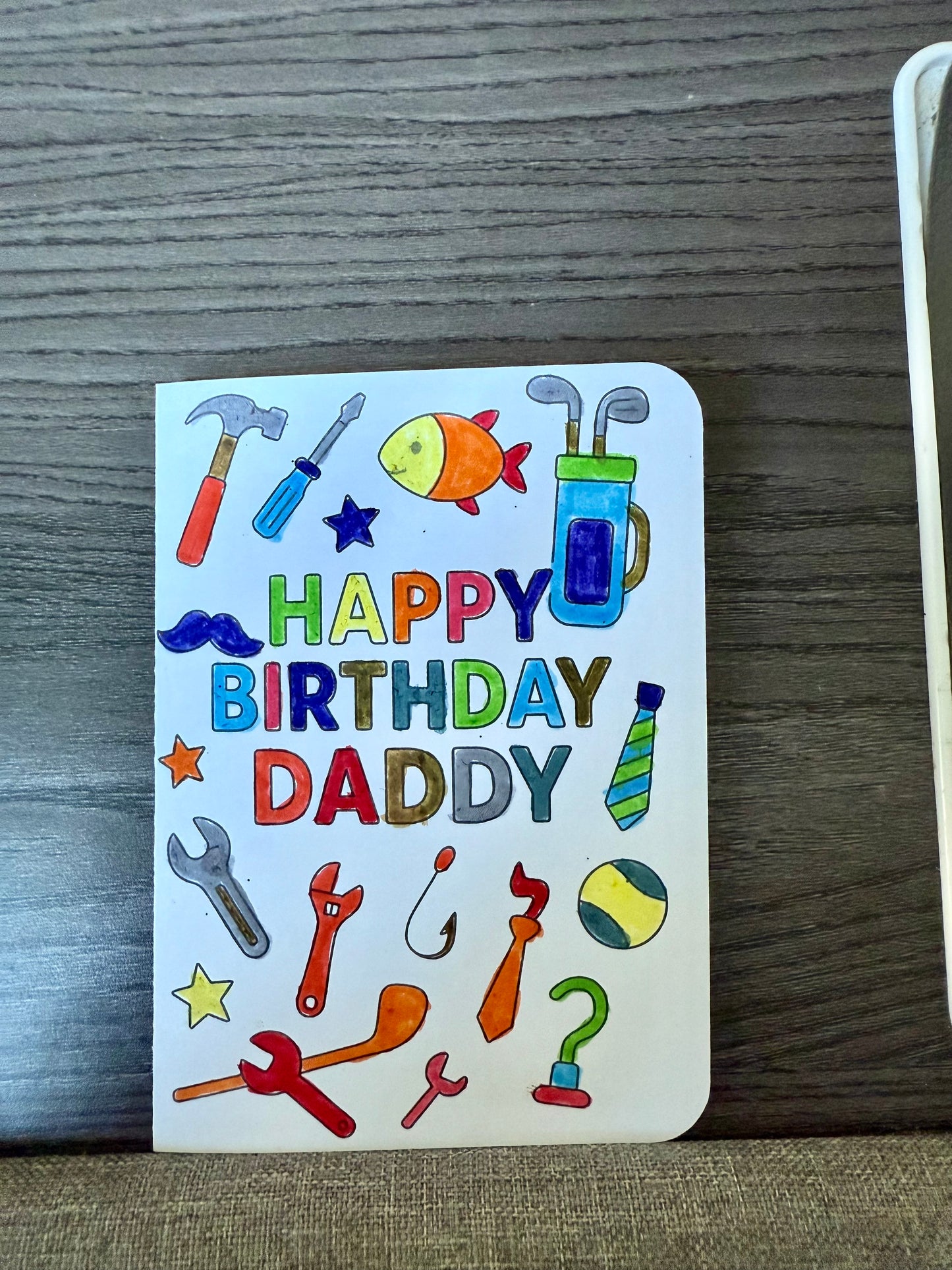 Colour-Me-In Birthday Cards